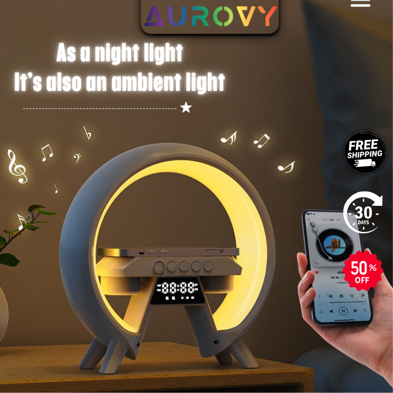 Aurovy™ Smart Speaker 4-in-1
