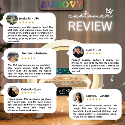 Aurovy™ Smart Speaker 4-in-1