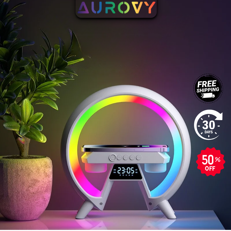 Aurovy™ Smart Speaker 4-in-1